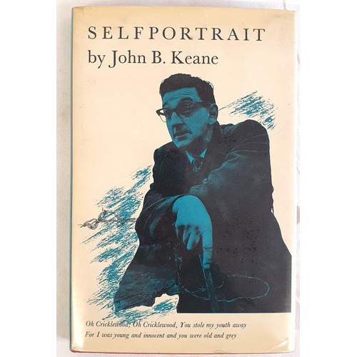 164 - Self-Portrait by John B Keane. Mercier press, 1964 SIGNED with an inscription.HB, DJ