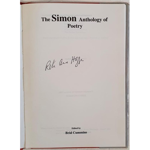 182 - Brid Cummins; editor of The Simon Anthology of Poetry, first edition HB, with introduction by Michae... 