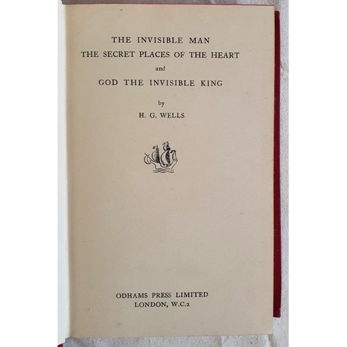 196 - H G Wells: Collection of 8 novels such as Kipps and the Research Magnificent; Love and Mr Lewisham a... 