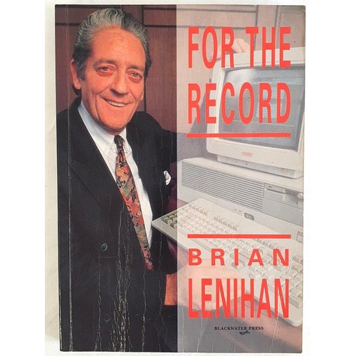 202 - Brian Lenihan; For the Record, first edition PB, Blackwater Press 1991 Kevin O’Connor;