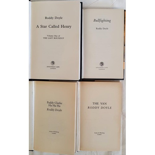 219 - Roddy Doyle X 4 Titles: Paddy Clarke, Ha-Ha-Ha, 1993 1st Ed; A Star Called Henry, 1999, 1st Ed; The ... 