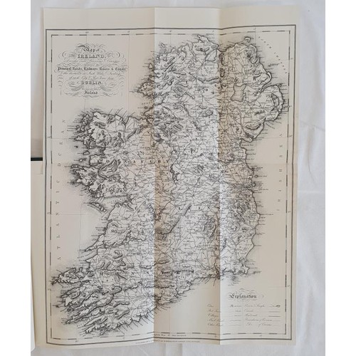 250 - Atlas of Ireland. Map of Ireland and County Maps. By Samuel Lewis. Galway reprint of 1837 original e... 