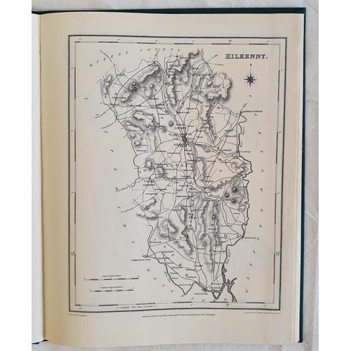 250 - Atlas of Ireland. Map of Ireland and County Maps. By Samuel Lewis. Galway reprint of 1837 original e... 