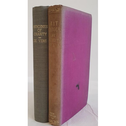 253 - Aubrey De Vere of Curragh Chase, Limerick. May Carols or the Month of May. London, Richardson. 1870.... 