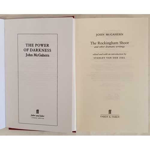 284 - John McGahern. The Power of Darkness. 1991. First edition. The only McGahern work which was printed ... 