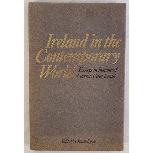 306 - Jim Dooge; editor of Ireland in the Contemporary World, Essays in honour of Garret Fitzgerald, first... 