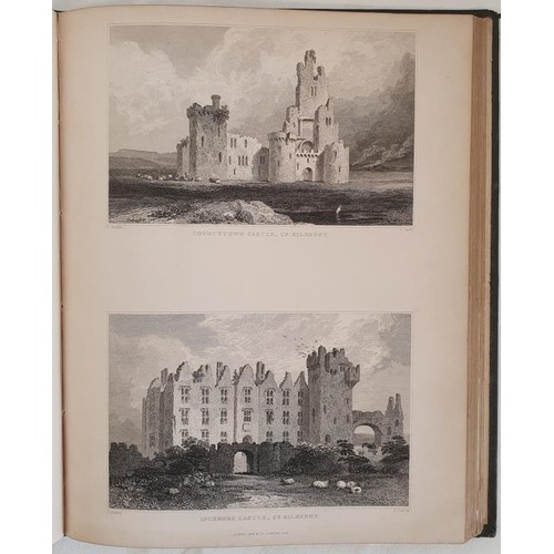 310 - Rev. G. N. Wright. Ireland Illustrated. 1840. 1st. With 80 steel engravings. Original gilt decorativ... 