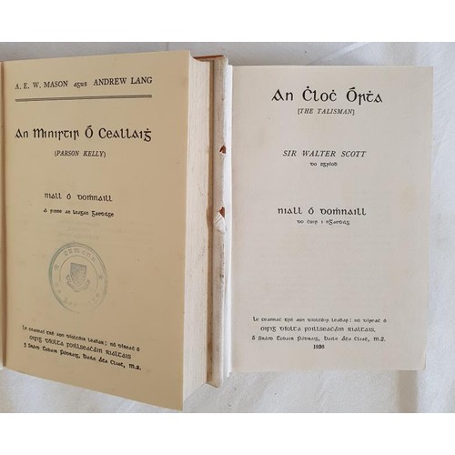 329 - Two translations by Niall Ó Domhnall as Loc an Lúir a rinne an leagan Gaeilge ar 