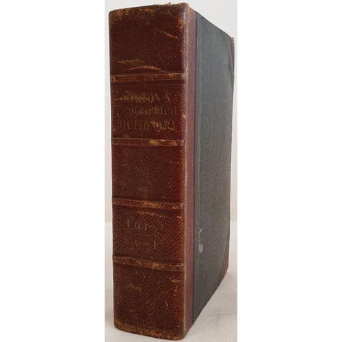 362 - John Gorton. A Topographical Dictionary of Great Britain and Ireland. Volume 1. 1833. With 12 fine c... 