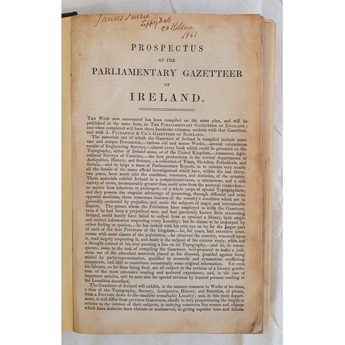 368 - The Parliamentary Gazetteer of Ireland, Poor-Law, Municipal and Ecclesiastical arrangements, Railroa... 