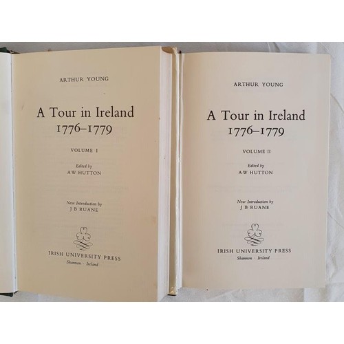 372 - A Tour in Ireland 1776-1779. Irish University Press reprint of the original edition. 2 volumes in dj... 