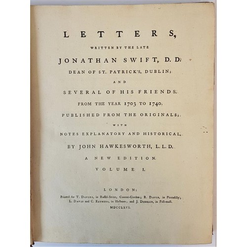 381 - Swifts's Works - The Works of Jonathan Swift, D.D., Dean of St. Patrick's, Dublin, accurately revise... 