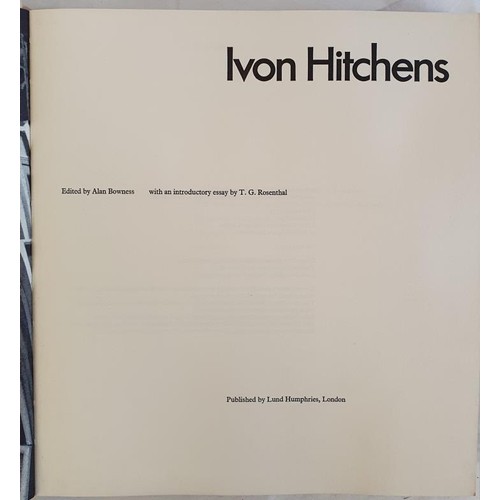 389 - Ivon Hitchens. Bowness, Alan (editor ) ; T.G. Rosenthal ( introductory essay Published by Lund Humph... 