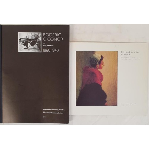 404 - Roderick O'Connor. Exhibition catalogue, London/Dublin/Manchester, Sept 1985 to May 1960. Folio. Ill... 