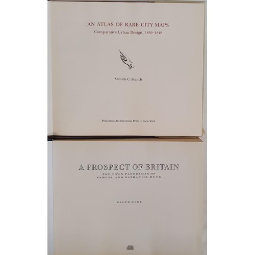 451 - A Prospect of Britain- The Town Panoramas of Samuel and Nathaniel Buck by Ralph Hyde,1994; An Atlas ... 