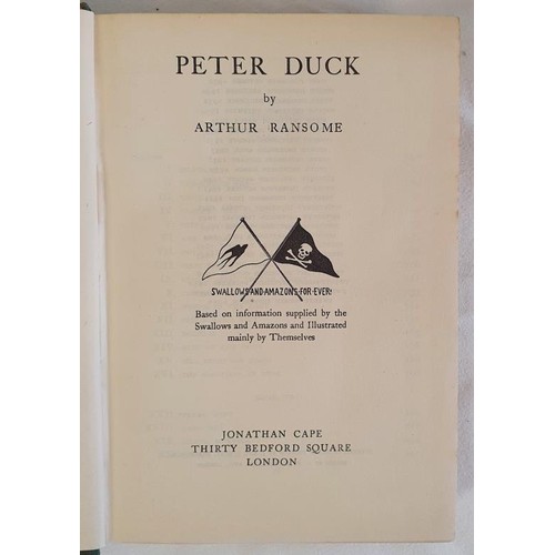 458 - Arthur Ransome: Complete Swallows and Amazons Series. Swallows and Amazons; Swallowdale; Peter Duck;... 