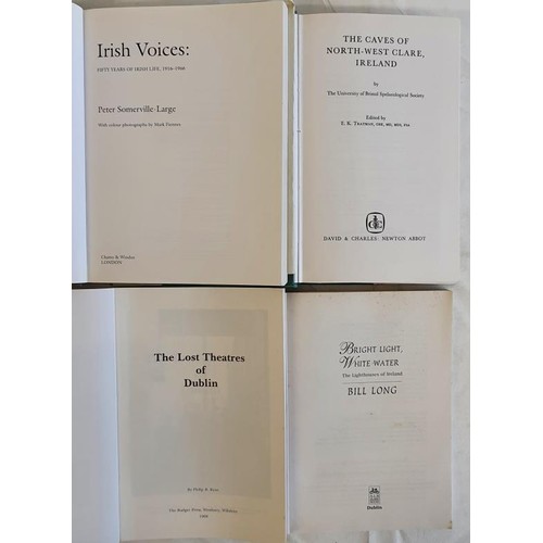 471 - Irish: Irish Voices-50 Years of Irish Life 1916-1966 by Peter Somerville-Large; The Caves of North W... 