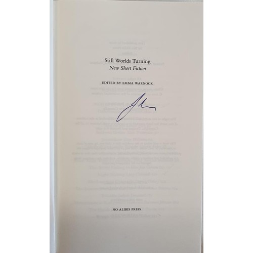 488 - Emma Warnock; editor of Still Worlds Turning, first edition, first print French flaps, SIGNED by the... 