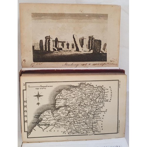 512 - Leigh's New Picture Book of England & Wales. c.1820 with numerous maps and copper engravings. Fu... 