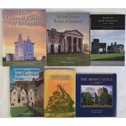 569 - The Irish Aesthete Ruins of Ireland by Robert O'Byrne, 2019; Medieval Irish Buildings by Tadhg O Kee... 