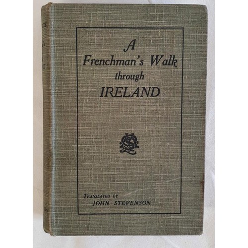 573 - A Frenchman's Walk Through Ireland, 1796-7. Promenade d'un Français dans l'Irlande. De Latocnaye: Tr... 