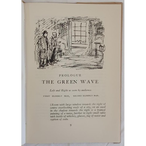 581 - Jack B. Yeats. In Sand - A Play with The Green Wave. Dolmen Press. 1964. Illustrated by Yeats. 1st e... 