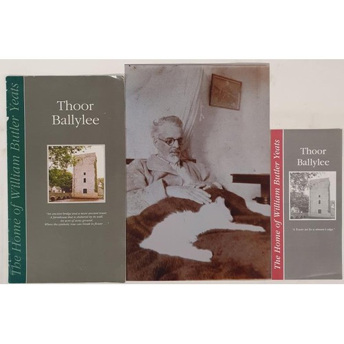 587 - Thoor Ballylee, The Home of W. B. Yeats with note from curator and brochure together with a photogra... 