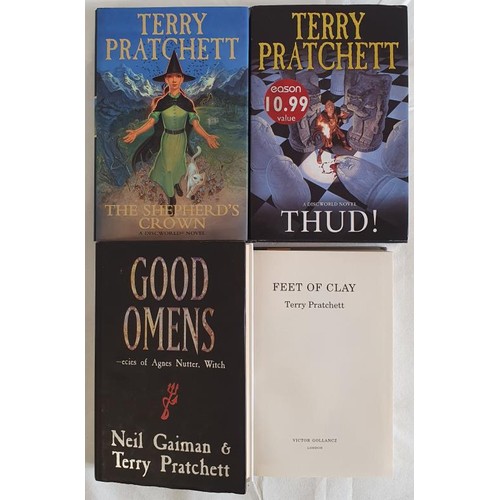 616 - Terry Pratchett, The Shepherd’s Crown, 2015, Doubleday, 1st edition, 1st printing, hardback in... 