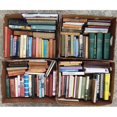 678 - 4 Boxes of World Interest Books