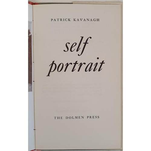 49 - Patrick Kavanagh - Self Portrait, published by the Dolmen Press, 1964. Photographs by Liam Miller. F... 