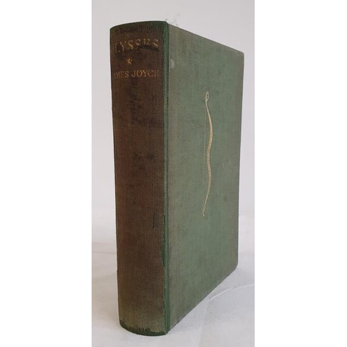 58 - Ulysses; James Joyce; London; The Bodley Head; 1937. First UK trade edition. A VG clean copy which h... 