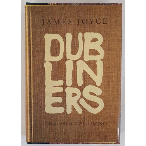 59 - Dubliners by James Joyce with Lithographs by Louis Le Brocquy. Lilliput Press. 1992. Lovely copy in ... 