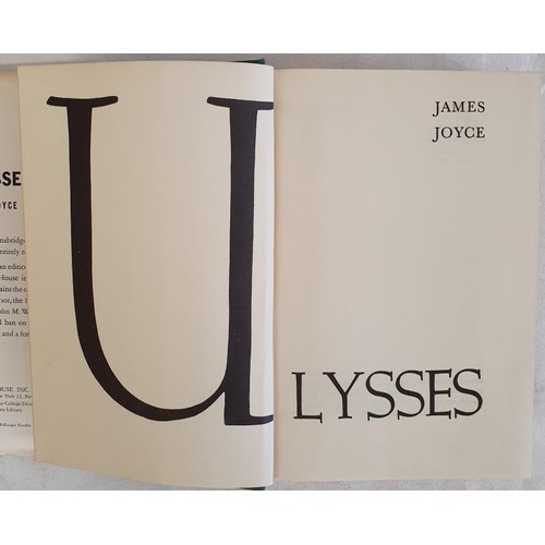 62 - James Joyce. Ulysses. 1948. Complete & Unabridged text published by Random House, New York. Scar... 