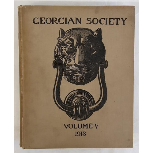 70 - The Georgian Society Records of Eighteenth Century Domestic Architecture and Decoration in Dublin, V... 