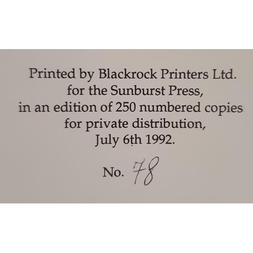 164 - The Autobiography of Rudolf Melander Holzapfel edited by His Son. [Rudi Holzapfel] [Dublin] Sunburst... 