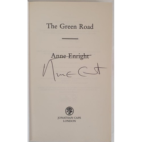 203 - Anne Enright; The Green Road, a signed uncorrected proof, Cape 2015