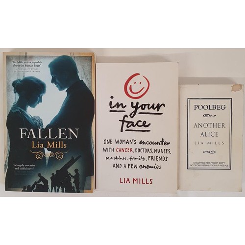 204 - Lia Mills; In your Face, signed first edition, first print, Penguin 2007;Another Alice, signed uncor... 