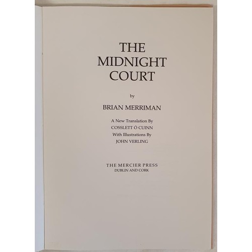 228 - Brian Merriman / Cosslett O Cuino - The Midnight Court, Illustrated by John Verling. Published by Me... 