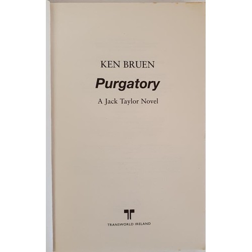 231 - Ken Bruen; Purgatory, signed first edition, first print PB, Transworld 2013