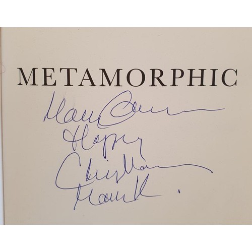 232 - Nessa O’Mahony & Paul Munden; editors of Metamorphic, first edition, first print signed by... 