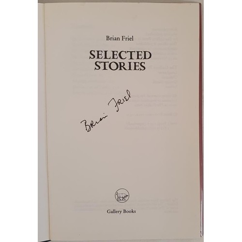 240 - Brian Friel; Selected Stories, signed HB, Gallery Press 1994