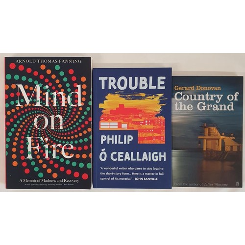 262 - Gerard Donovan; Country of the Grand, first edition, first print French Flaps, Faber 2008; Arnold Th... 