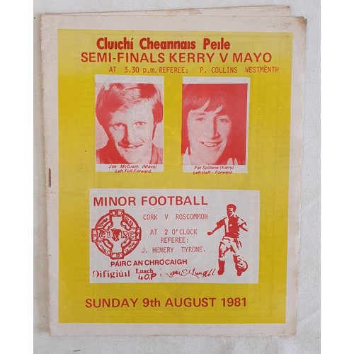 294 - All Ireland Football Semi Final Kerry v Mayo