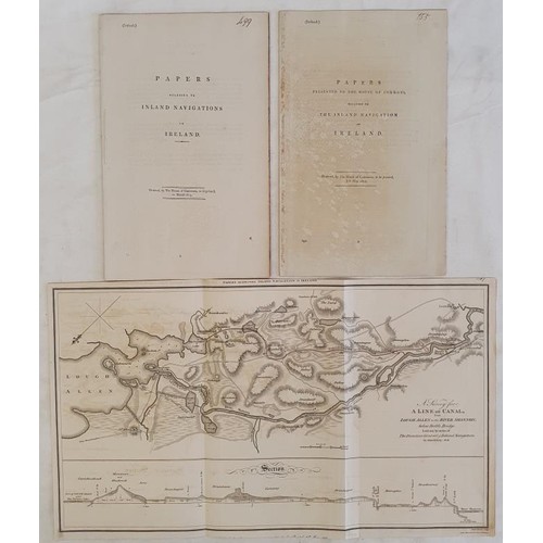 317 - Papers presented to the House of Commons relating to the Inland Navigation of Ireland. London 8th Ma... 