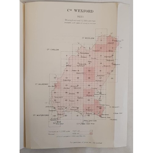 318 - Ordnance Survey: Catalogue of the Large-scale Maps: With Dates of Survey and Latest Revision Shown o... 