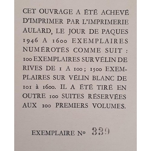 343 - Journal Florentin de R. M. Rilke Traduction de Maurice Betz Avec des Illustrations de J. Despierre R... 