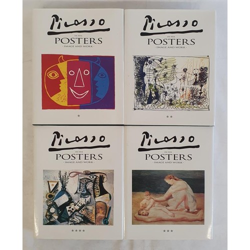 344 - Picasso in his Posters: Image And Work, 1992, 4 Volume set in near mint condition; superb vols of 24... 