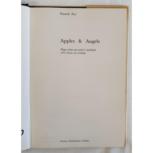 349 - Apples & Angels by Patrick Pye. . Pages from an artist's notebook with twenty-one etchings. Limi... 