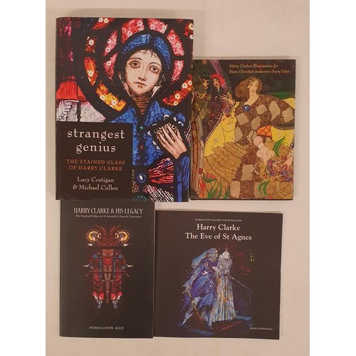 353 - Harry Clarke: Strangest Genius-The Stained Glass of Harry Clarke by Lucy Costigan and Michael Cullen... 