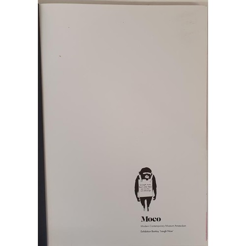 369 - BANKSY, - Banksy Laugh Now. Limited edition published by Moco museum, 2019. Images on satin pages. I... 